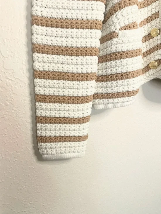 PAIGE Oberon Cardigan XL Ivory NWT Quiet Luxury Chic - Picture 6 of 12